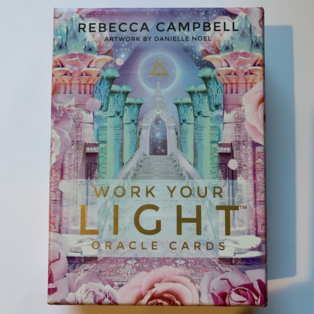 Work your light Oracle Cards by Rebecca Campbell